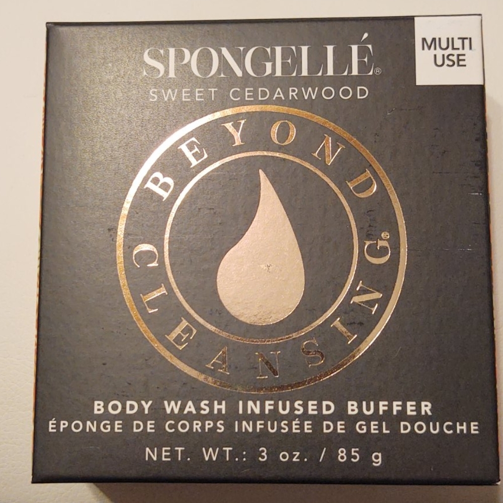 Spongelle Sweet Cedarwood Body Wash Infused Buffer